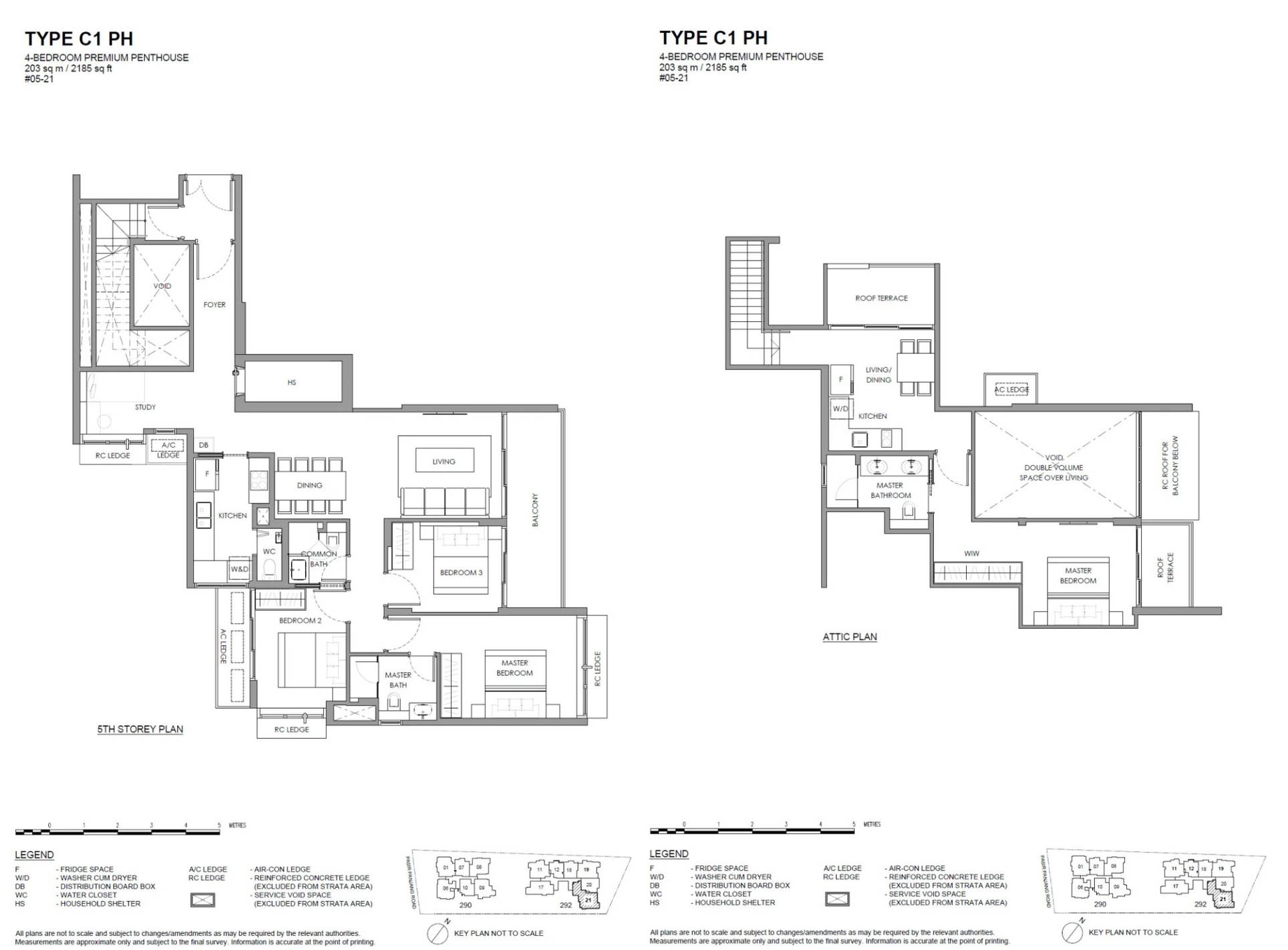 The Hillshore floorplan